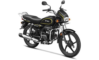 hero splendor plus all black