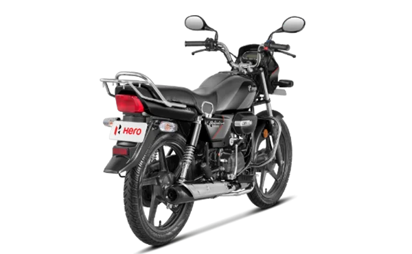 hero splendor plus xtec 2.0 right rear profile